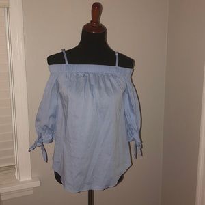 Off the shoulder blouse